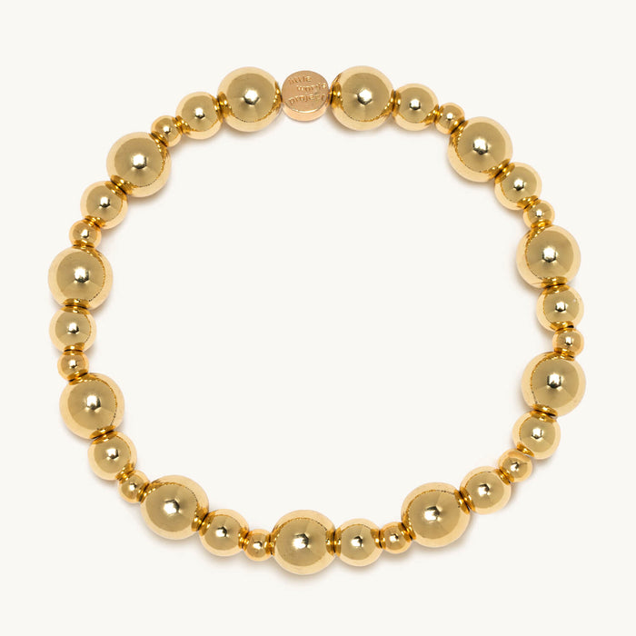 Gold Bubbles Base Bracelet