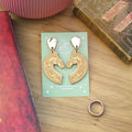Golden Horse Earrings