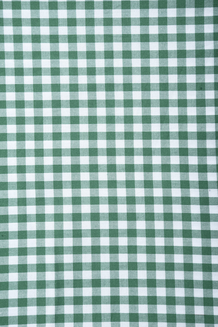 Green Gingham Checks