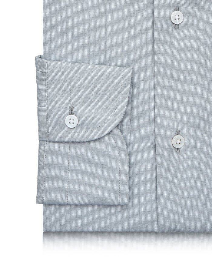 Grey Dress Shirt End on End