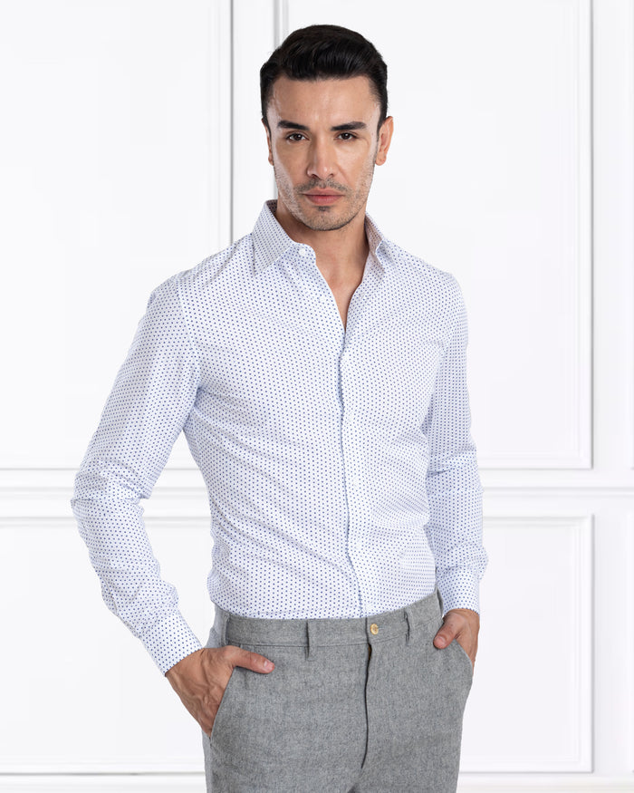 Grey Wool Chino