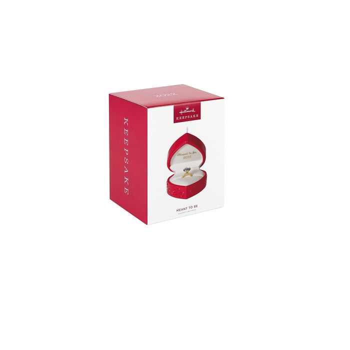 Hallmark Keepsake Christmas Ornament 2022, Meant to Be Engagement