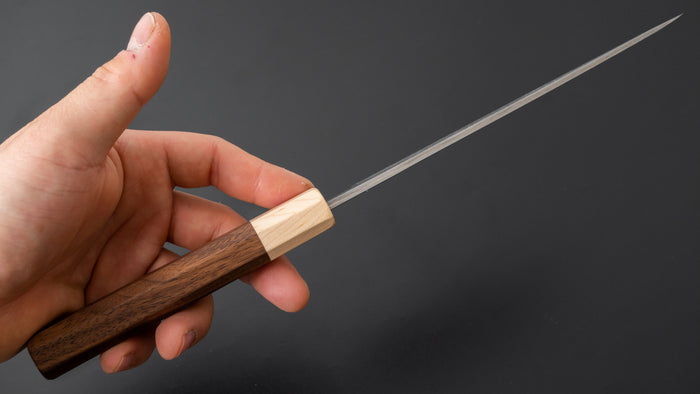 Hitohira TD SLD Nashiji Gyuto 165mm Walnut Handle - HITOHIRA