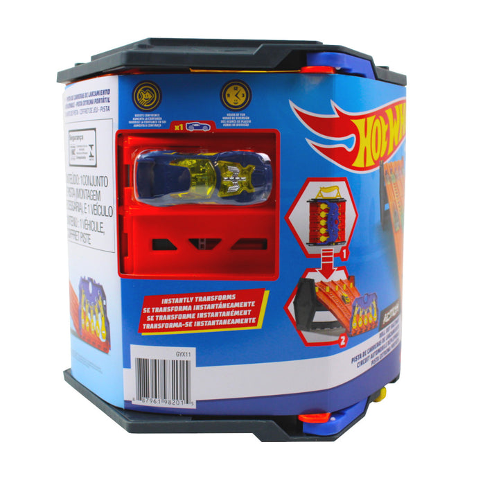 Hot Wheels Race Track GYX11 Hot Wheels Roll Out Raceway, Multicolor