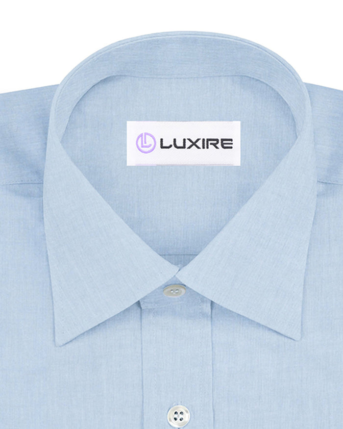 Ice Blue Pinpoint Oxford Shirt