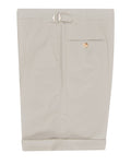 Ivory Twill Shorts
