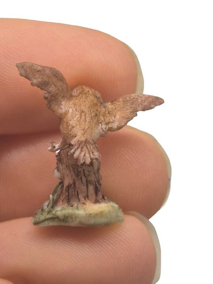 Jackie Transue – Vintage Porcelain Owl Figurine 1986
