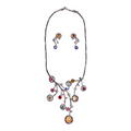 Juego De Collar Y Aretes Estrellas