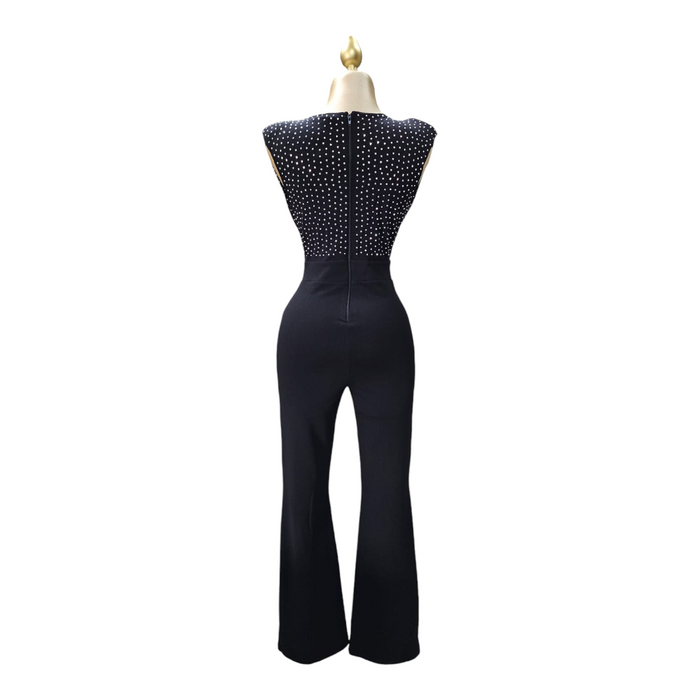 Jumper Cristales Para Dama Color Negro SYMPHONY