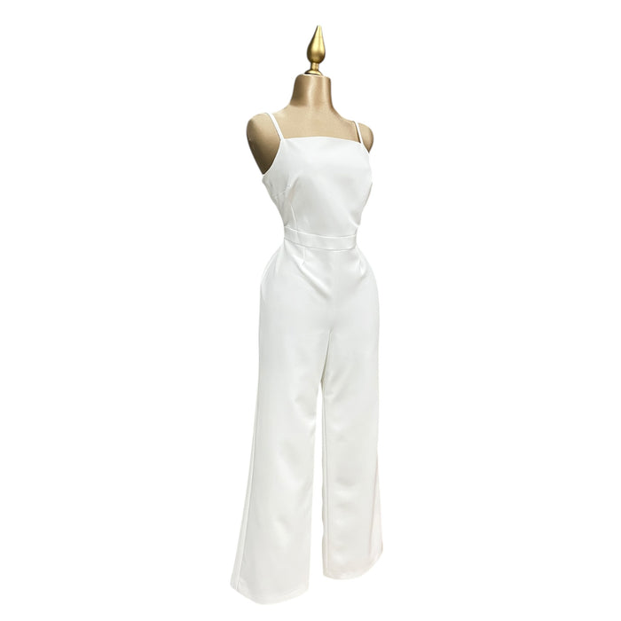 Jumpsuit Hueso De Tirante Angosto Mussi