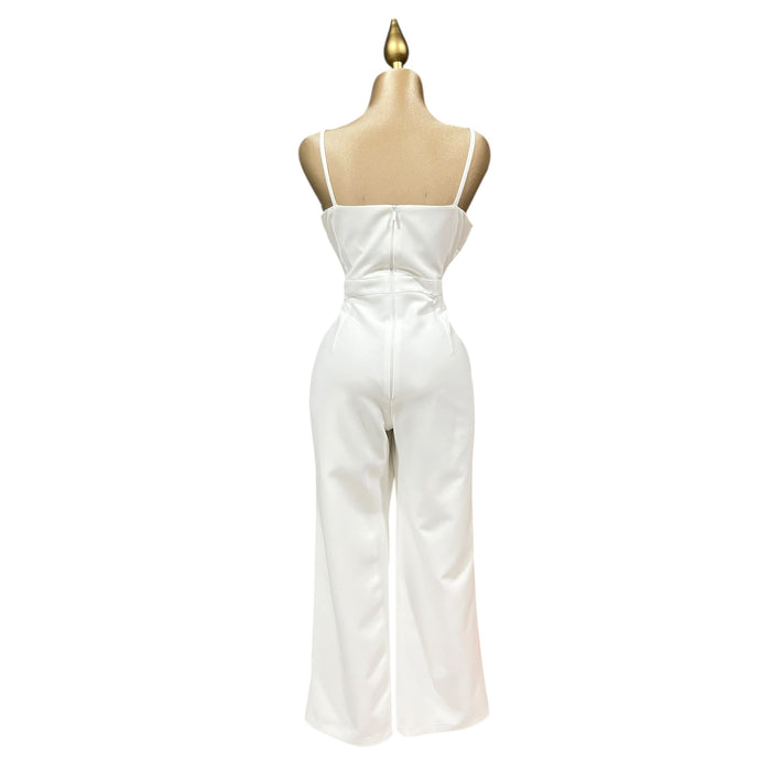 Jumpsuit Hueso De Tirante Angosto Mussi
