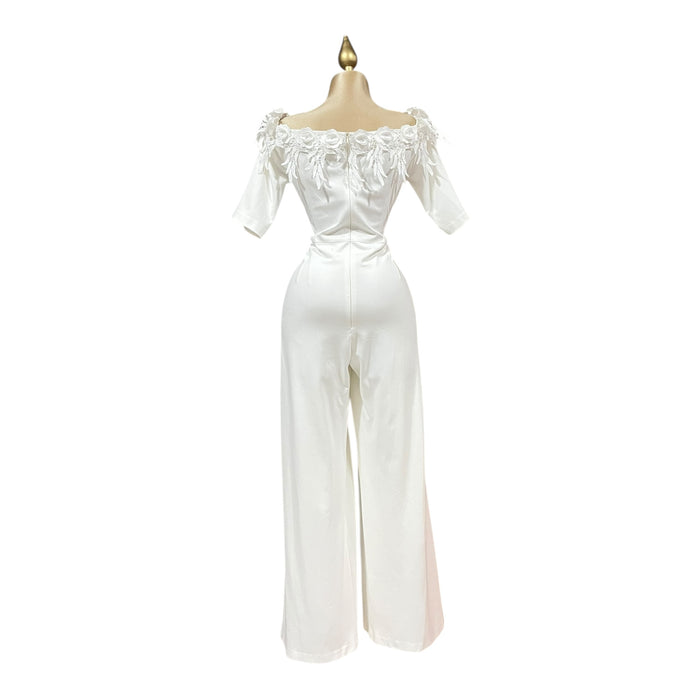 Jumpsuit Hueso Para Dama MUSSI