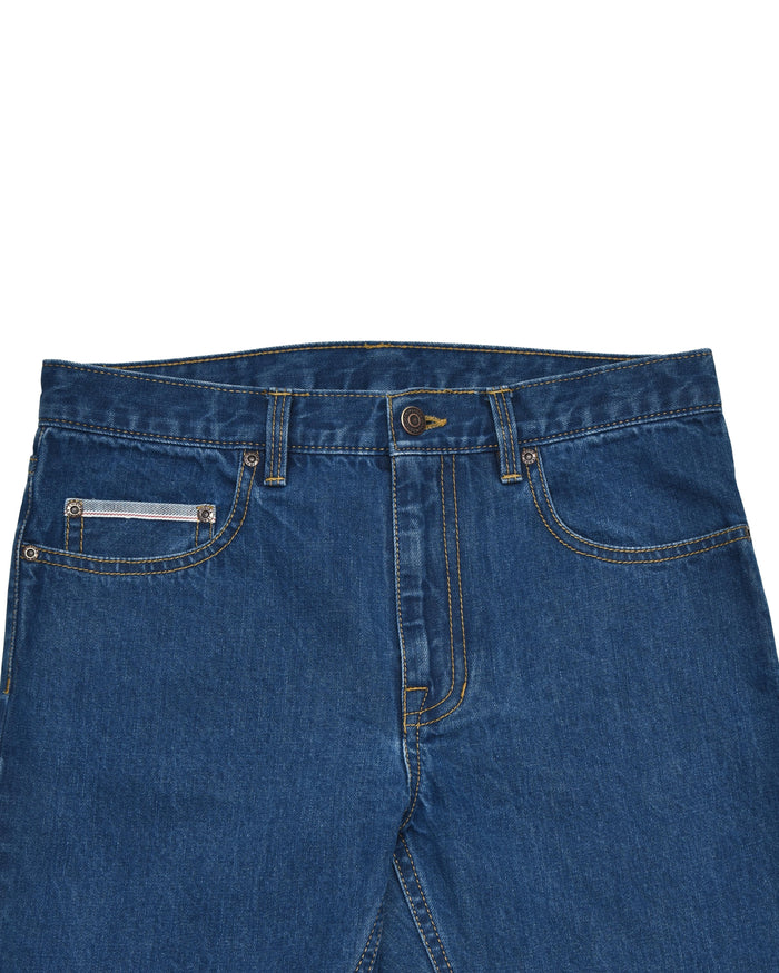 Kaihara Fade Washed Indigo Selvedge Jeans