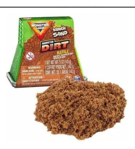 Kinetic Sand Monster Jam Dirt Arena Original