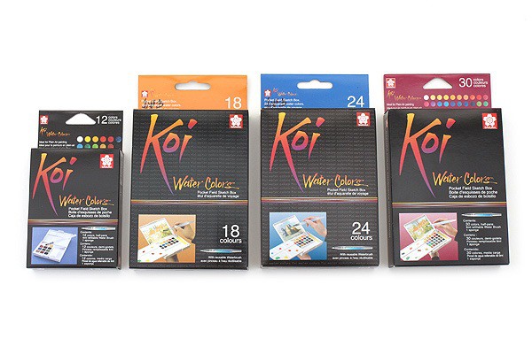 Koi Watercolor Sets