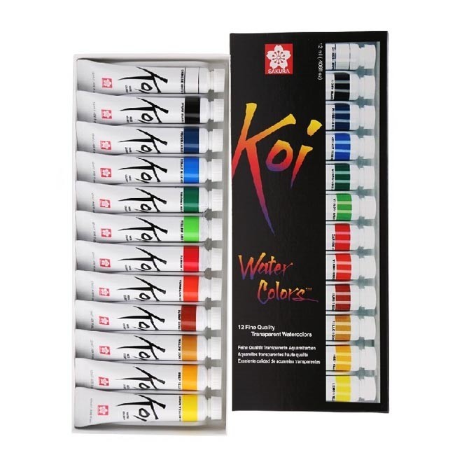 Koi Watercolor Sets