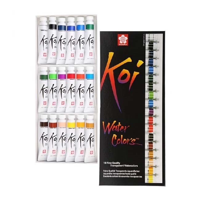 Koi Watercolor Sets