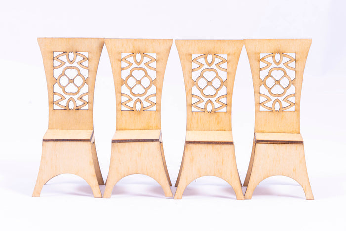 Laser Cut Table & Chairs