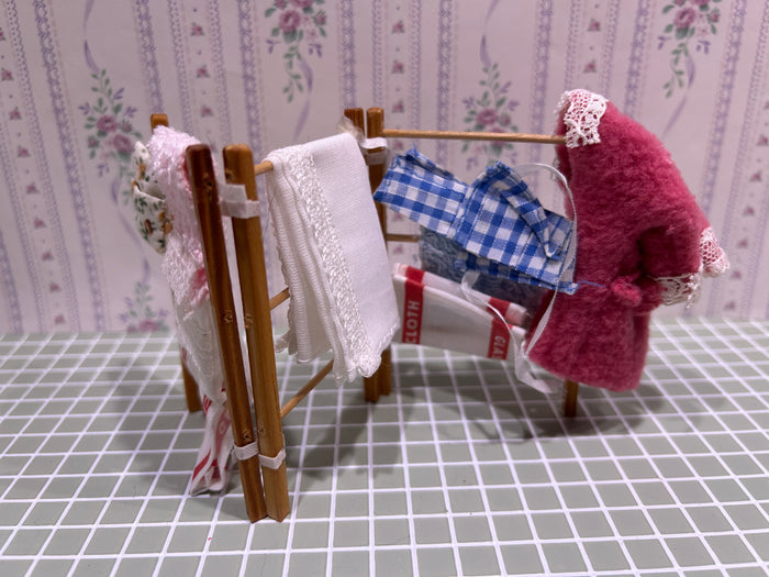 Laundry on Clothes Horse