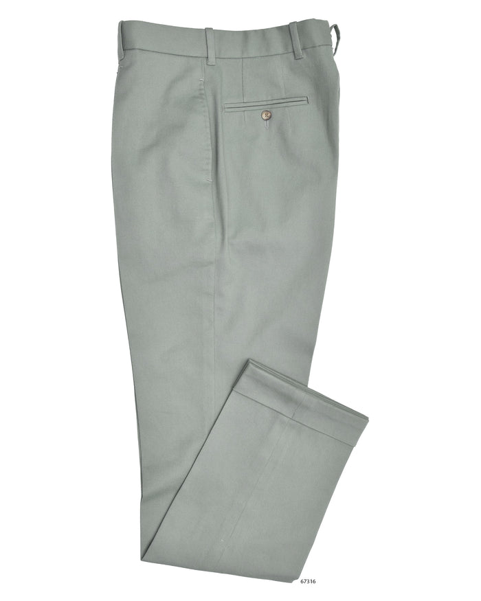 Laurel Green Twill Pants