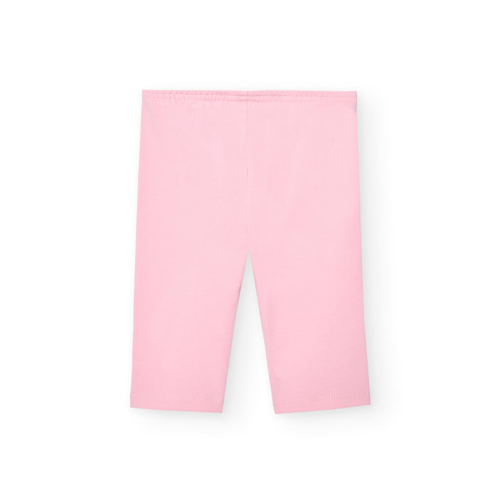 Leggings De Punto Piña Para Niña Color Rosa BOBOLI