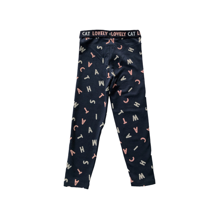 Leggins Estampado Con Letras Colores Losan