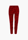 Leggins Niña Manchas Color Rojo Losan