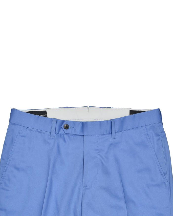 Light Cobalt Blue Twill Pants