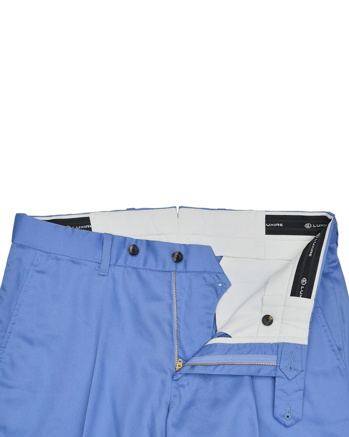 Light Cobalt Blue Twill Pants