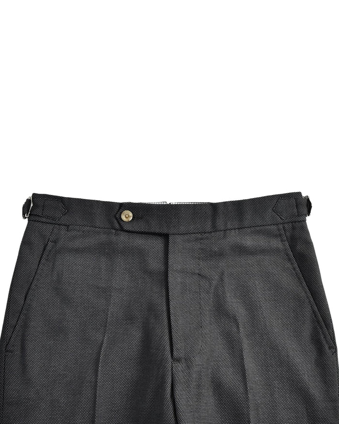 Light & Dark Grey Dotted Twill