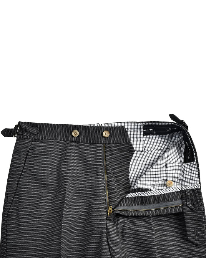 Light & Dark Grey Dotted Twill