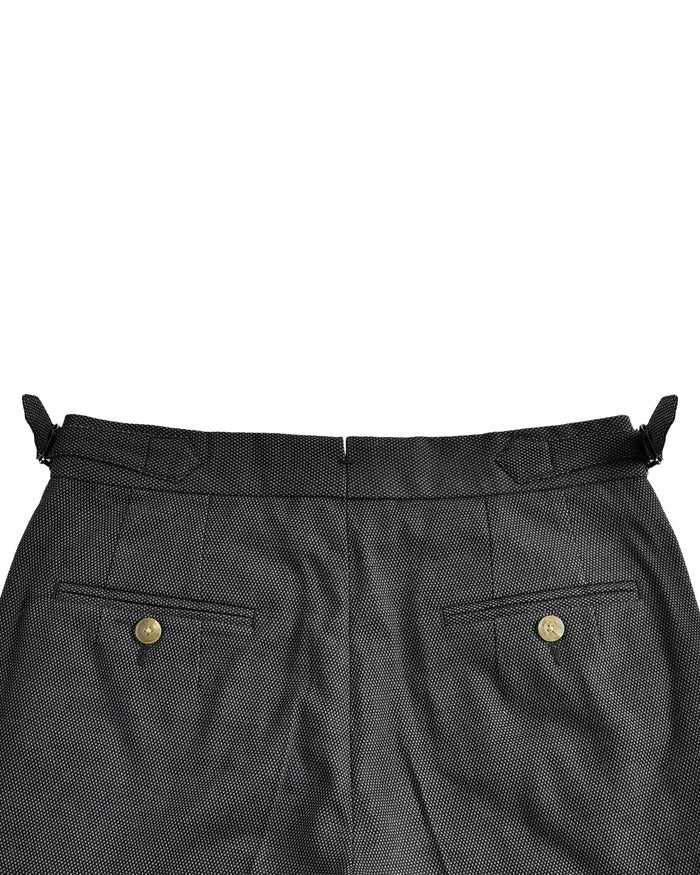 Light & Dark Grey Dotted Twill