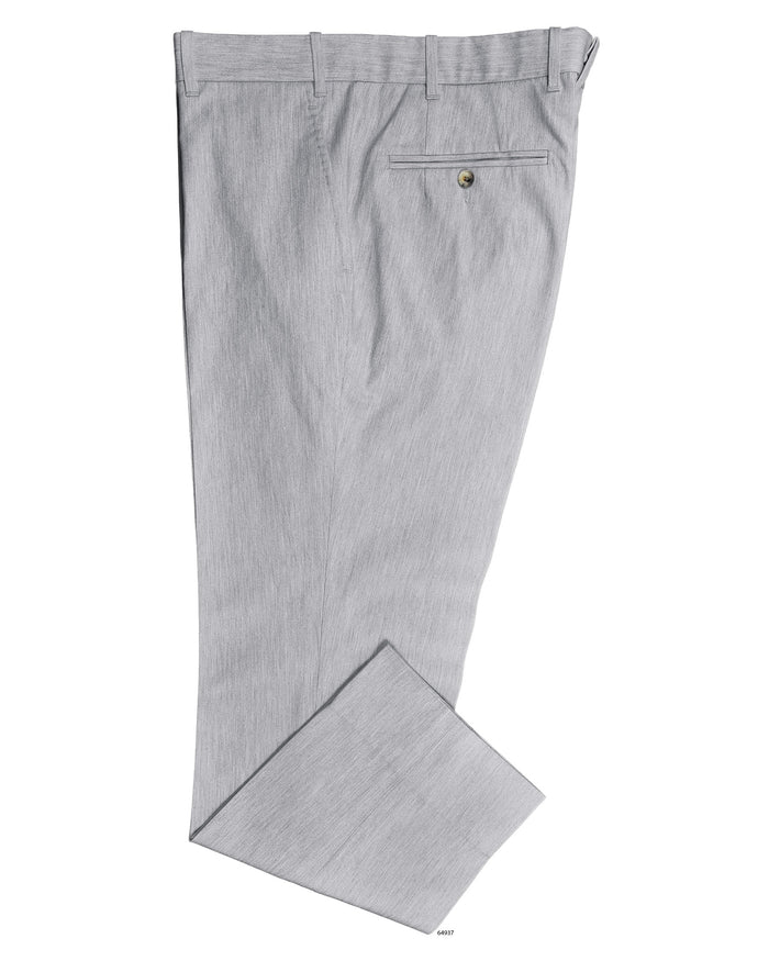 Light Grey Cotton Dress Pants