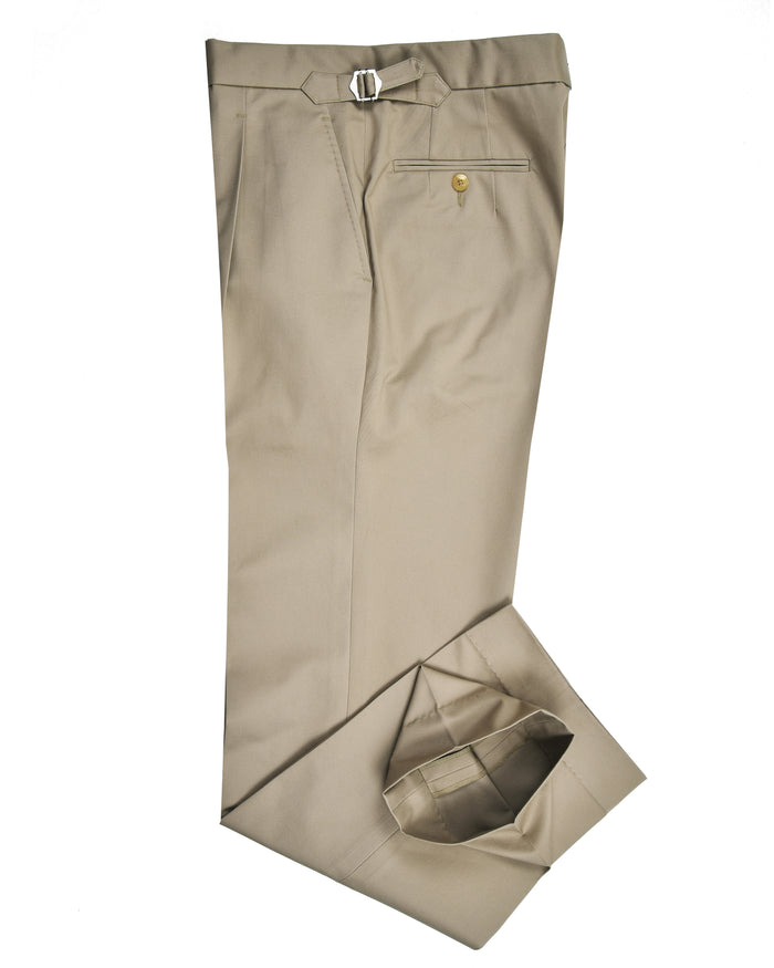 Light Khaki Stretchable chino