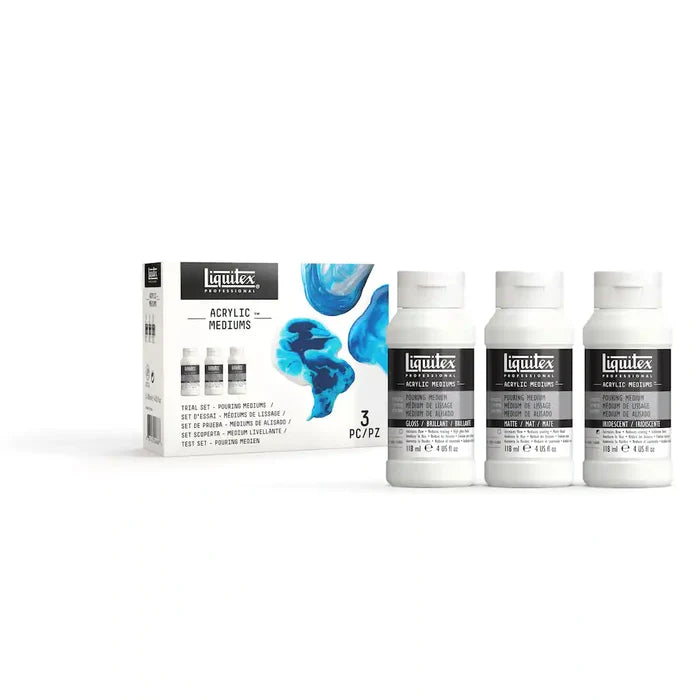 Liquitex Pouring Mediums Trial Set