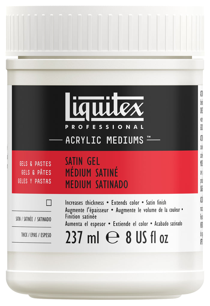 Liquitex Satin Gel Medium 8 oz.