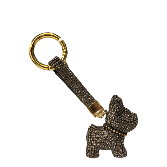 Llavero Argolla Pedrería Perrito