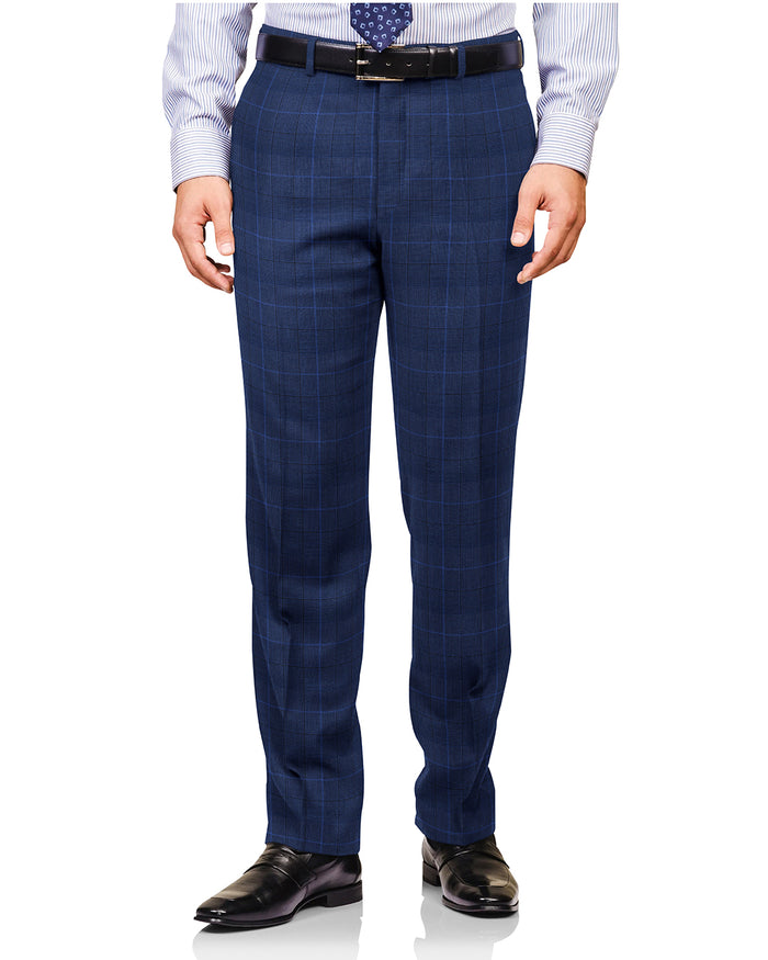 Loro Piana: Dark Royal Blue Prince Of Wales
