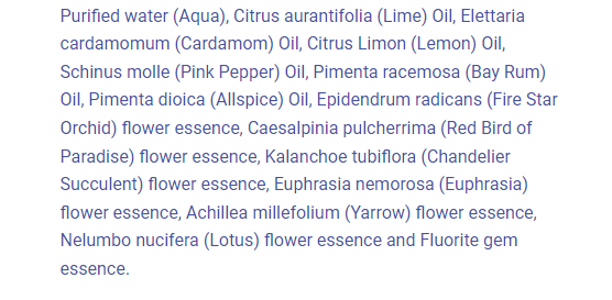 Lotuswei Inspired Action Aura Mist 2