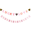 LUCKY IN LOVE Playing Card Banner Set - bubblegum market