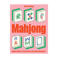 Book cover for 'Mahjong' by Nicole Wong, featuring a pink background with illustrated mahjong tiles and large orange title text.