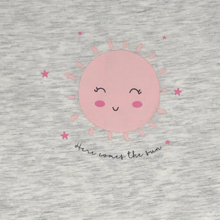 Mamelucos "Here Comes The Sun" Manga Corta Para Bebé Niña Losan