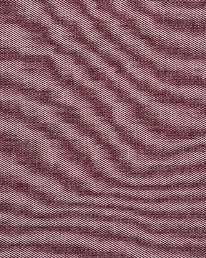 Close up of the custom oxford shirt for men by Luxire in maroon