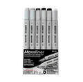Maxxliner 6-Piece Gray Tone Sets – Cool, Neutral, and Warm