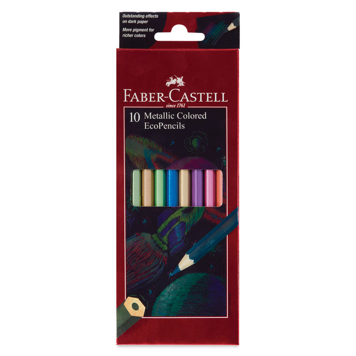 Metallic Colored EcoPencils Set 10