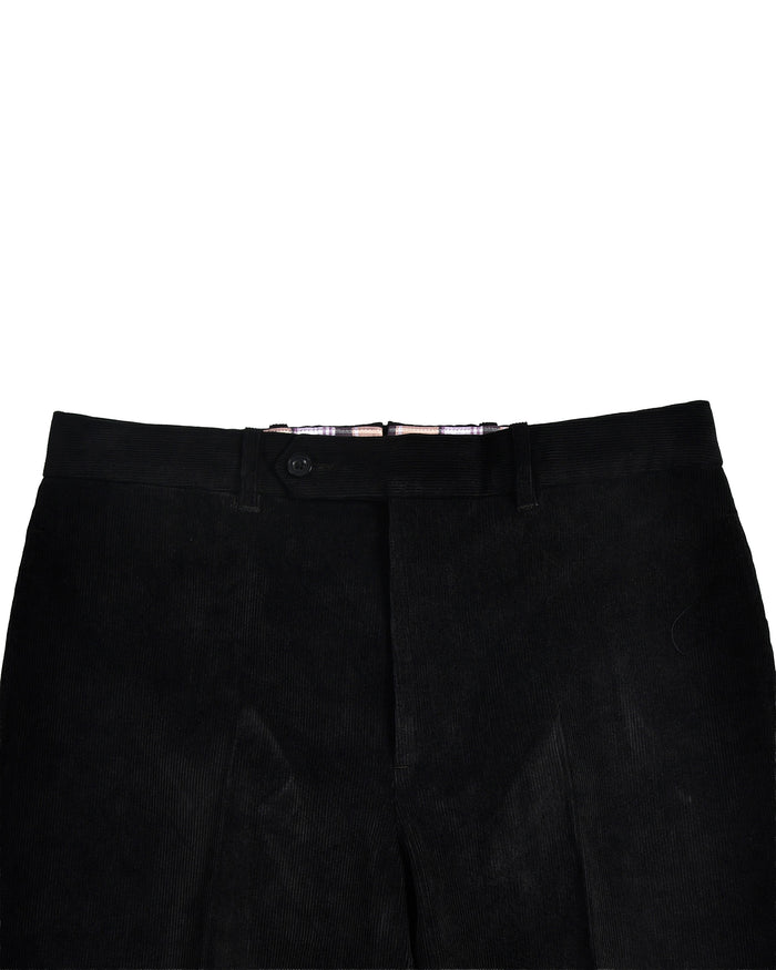Midnight Black Corduroy