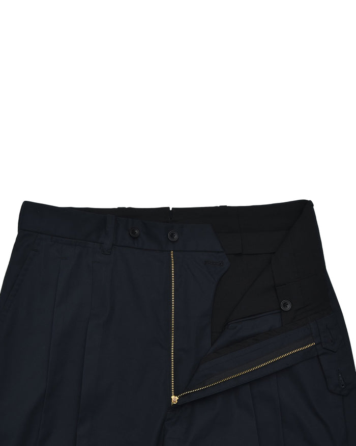 Midnight Black Twill Pants