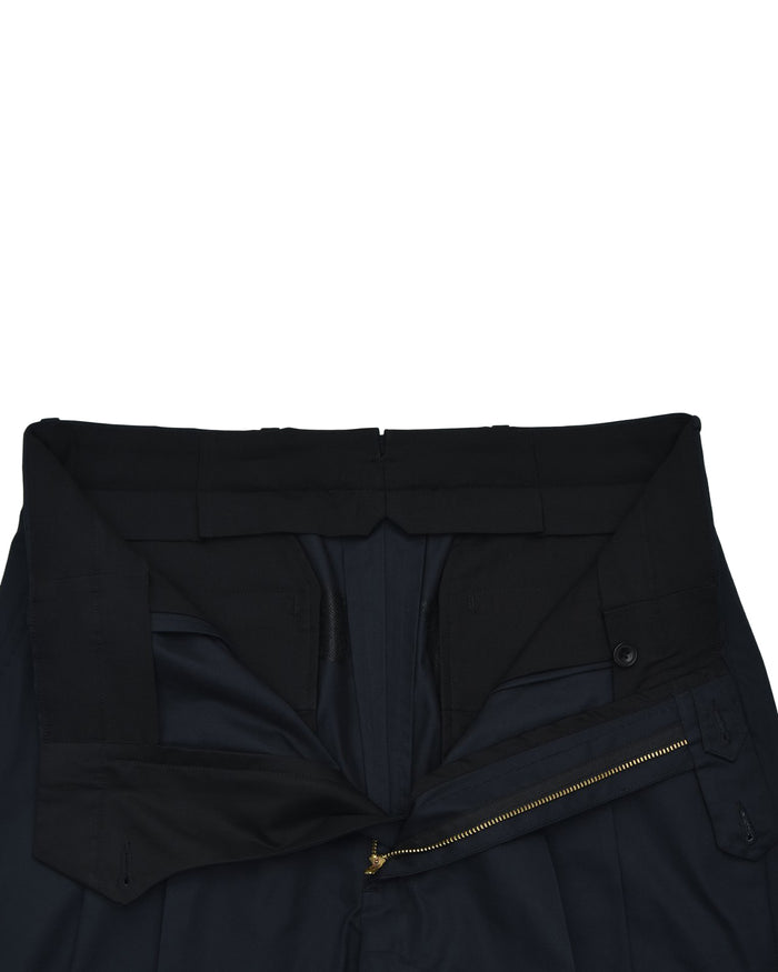 Midnight Black Twill Pants