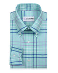Mint Green Check Shirt