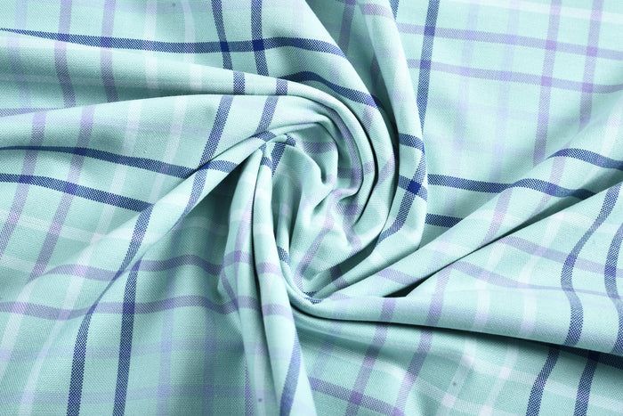 Mint Green Check Shirt